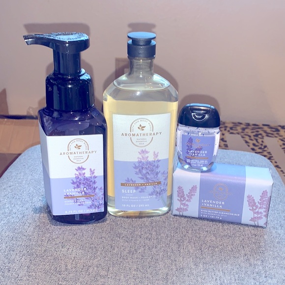 Bath and Body Works Aromatherapy Sleep Lavender + Vanilla bundle - Picture 2 of 2